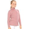 imageSTRETCH IS COMFORT Girls Oh So Soft Long Sleeve Turtleneck  Youth Size 216Mauve