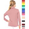 imageSTRETCH IS COMFORT Girls Oh So Soft Long Sleeve Turtleneck  Youth Size 216Mauve