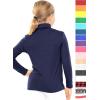 imageSTRETCH IS COMFORT Girls Oh So Soft Long Sleeve Turtleneck  Youth Size 216Navy Blue
