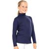 imageSTRETCH IS COMFORT Girls Oh So Soft Long Sleeve Turtleneck  Youth Size 216Navy Blue
