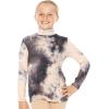 imageSTRETCH IS COMFORT Girls Oh So Soft Long Sleeve Turtleneck  Youth Size 216Navy Tie Dye
