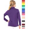 imageSTRETCH IS COMFORT Girls Oh So Soft Long Sleeve Turtleneck  Youth Size 216Purple
