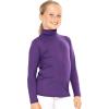 imageSTRETCH IS COMFORT Girls Oh So Soft Long Sleeve Turtleneck  Youth Size 216Purple