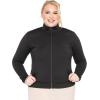 imageSTRETCH IS COMFORT Girls and Womens Jackets  Child 4  Adult 4XBlack Techno