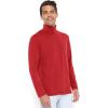 imageSTRETCH IS COMFORT Mens Oh So Soft Luxe Long Sleeve Stretch TurtleneckRed