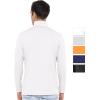imageSTRETCH IS COMFORT Mens Oh So Soft Luxe Long Sleeve Stretch TurtleneckWhite