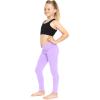imageSTRETCH IS COMFORT Oh So Soft Solid Youth Girls and Plus Size Leggings  Comfortable Fit for Everyday Activities  Size 216Lavender