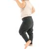 imageSTRETCH IS COMFORT Toddler Infant Leggings Tights 2 Pack  Stretchy Leggings  3 Months  24 MonthsBlack  Charcoal
