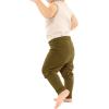 imageSTRETCH IS COMFORT Toddler Infant Leggings Tights 2 Pack  Stretchy Leggings  3 Months  24 MonthsBlack  Olive