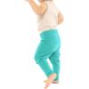 imageSTRETCH IS COMFORT Toddler Infant Leggings Tights 2 Pack  Stretchy Leggings  3 Months  24 MonthsBlack  Turquoise