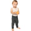 imageSTRETCH IS COMFORT Toddler Infant Leggings Tights 2 Pack  Stretchy Leggings  3 Months  24 MonthsCharcoal  Charcoal