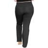 imageSTRETCH IS COMFORT Womens Foldover Plus Size Yoga PantsBlack