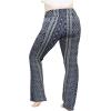 imageSTRETCH IS COMFORT Womens Foldover Plus Size Yoga PantsBoho Chakra Blue