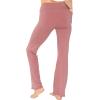 imageSTRETCH IS COMFORT Womens Oh So Soft High Waist Bootcut Yoga Pants with Pocket