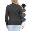 imageSTRETCH IS COMFORT Womens Plus Size Relaxed and Regular Turtleneck  XL  7XBlack