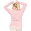 imageSTRETCH IS COMFORT Womens Plus Size Relaxed and Regular Turtleneck  XL  7XLight Pink