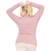 imageSTRETCH IS COMFORT Womens Plus Size Relaxed and Regular Turtleneck  XL  7XMauve