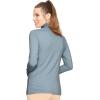 imageSTRETCH IS COMFORT Womens Plus Size Relaxed and Regular Turtleneck  XL  7XSteel Gray