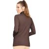imageSTRETCH IS COMFORT Womens and Plus Relaxed and Regular Turtleneck  XS 7XBrown