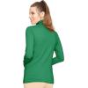 imageSTRETCH IS COMFORT Womens and Plus Relaxed and Regular Turtleneck  XS 7XKelly Green