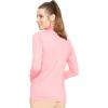 imageSTRETCH IS COMFORT Womens and Plus Relaxed and Regular Turtleneck  XS 7XLight Pink