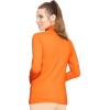 imageSTRETCH IS COMFORT Womens and Plus Relaxed and Regular Turtleneck  XS 7XOrange