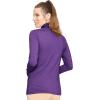 imageSTRETCH IS COMFORT Womens and Plus Relaxed and Regular Turtleneck  XS 7XPurple