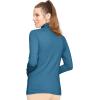imageSTRETCH IS COMFORT Womens and Plus Relaxed and Regular Turtleneck  XS 7XTeal