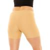 imageSTRETCH IS COMFORT Womens and Plus Size Nylon Booty Shorts  S3XBeige
