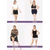imageSTRETCH IS COMFORT Womens and Plus Size Nylon Booty Shorts  S3XBeige