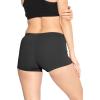 imageSTRETCH IS COMFORT Womens and Plus Size Nylon Booty Shorts  S3XBlack 2 Pack