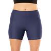 imageSTRETCH IS COMFORT Womens and Plus Size Nylon Booty Shorts  S3XNavy Blue
