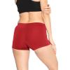 imageSTRETCH IS COMFORT Womens and Plus Size Nylon Booty Shorts  S3XRed