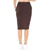 imageWomens Oh So Soft Jogger Skirt with Pockets  Small3XBrown