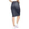 imageWomens Oh So Soft Jogger Skirt with Pockets  Small3XDenim Blue