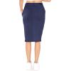imageWomens Oh So Soft Jogger Skirt with Pockets  Small3XNavy Blue