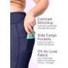imageWomens Oh So Soft Luxe Cargo Leggings with Side PocketDark Mauve