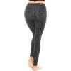 imageWomens Oh So Soft Plus Size Full and Knee Length Leggings  Small to 7XBlack Cheetah