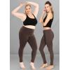 imageWomens Oh So Soft Plus Size Full and Knee Length Leggings  Small to 7XBrown