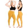 imageWomens Oh So Soft Plus Size Full and Knee Length Leggings  Small to 7XMustard Yellow