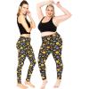 imageWomens Oh So Soft Plus Size Full and Knee Length Leggings  Small to 7XPumpkin Patch