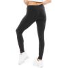 imageWomens Oh So Soft Plus Size Full and Knee Length Leggings  Small to 7XRibbed Black