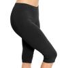 imageWomens and Plus Size KneeLength and Ankle Length LeggingsBlack