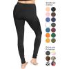 imageWomens and Plus Size KneeLength and Ankle Length LeggingsBlack