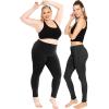 imageWomens and Plus Size KneeLength and Ankle Length LeggingsBlack