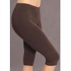 imageWomens and Plus Size KneeLength and Ankle Length LeggingsBrown