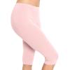 imageWomens and Plus Size KneeLength and Ankle Length LeggingsLight Pink