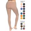 imageWomens and Plus Size KneeLength and Ankle Length LeggingsMocha