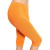 imageWomens and Plus Size KneeLength and Ankle Length LeggingsOrange