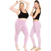 imageWomens and Plus Size KneeLength and Ankle Length LeggingsOrchid Purple